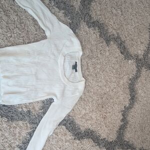 Forever 21 White Crop Top